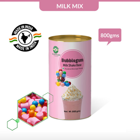 The Tea Planet  Milkshake Mix Bubblegum